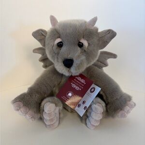 8” Charlie Bears Moat Gray Gargoyle Plush Fantasy Stuffed Animal